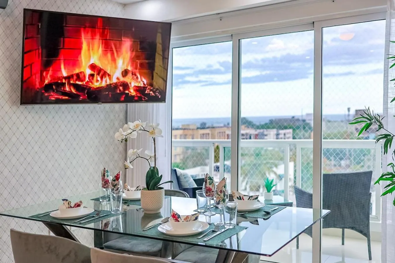 公寓 Cozy City Center 2Bd Condo, 聖多明哥