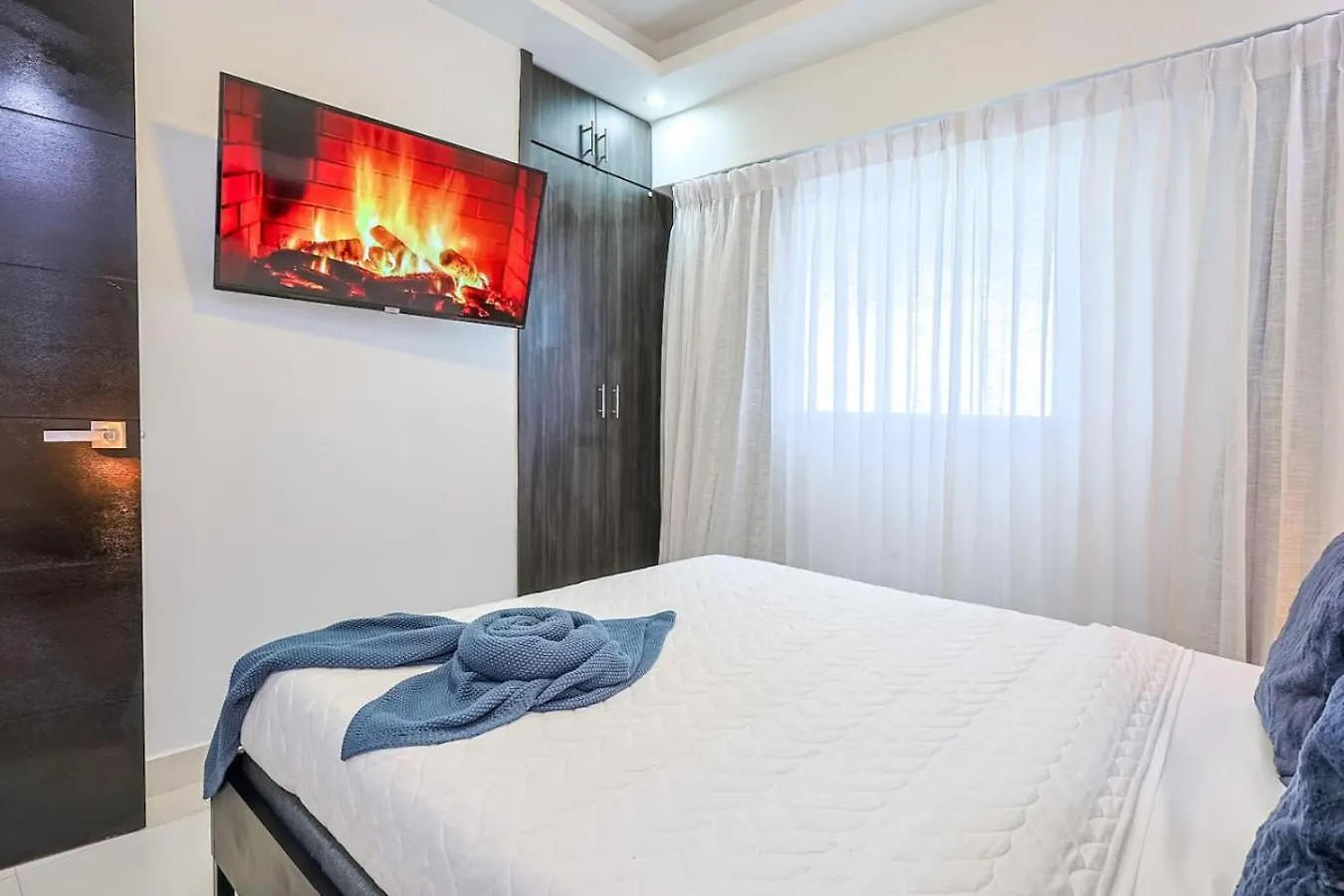 Cozy City Center 2Bd Condo, 聖多明哥