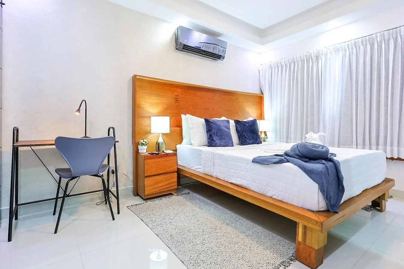 Cozy City Center 2Bd Condo, 聖多明哥 公寓
