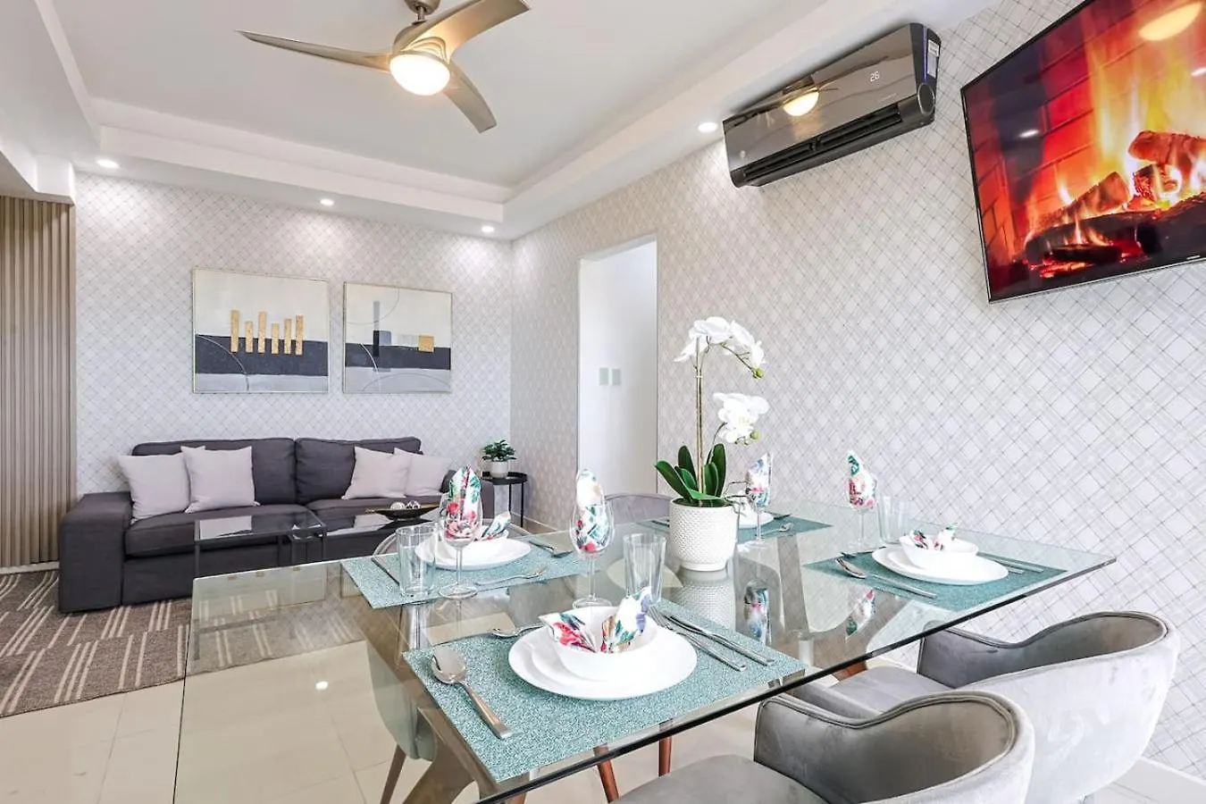 Cozy City Center 2Bd Condo, 聖多明哥 公寓