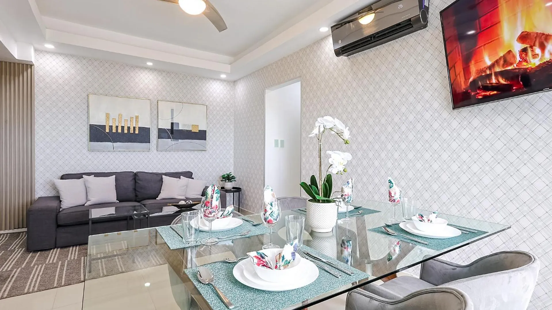 アパート Cozy City Center 2Bd Condo, サントドミンゴ